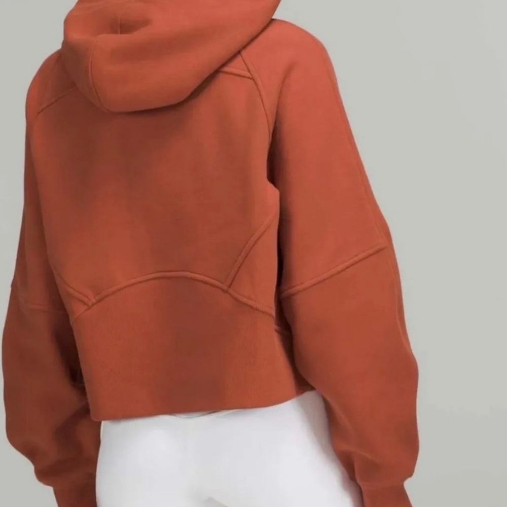 Lululemon Rust Scuba Zip Up Hoodie - Picture 8 of 8